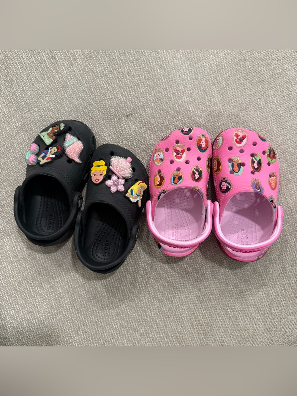 Crocs Bundle of 2 Toddler Girl Shoes C6